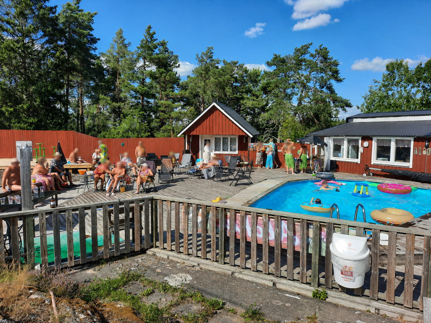Från poolpartyt 2026